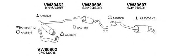 VENEPORTE 800339 Exhaust System